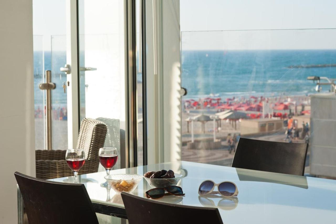 Beach And Sunset Panorama Apartment By Sea N' Rent Tel Awiw Zewnętrze zdjęcie