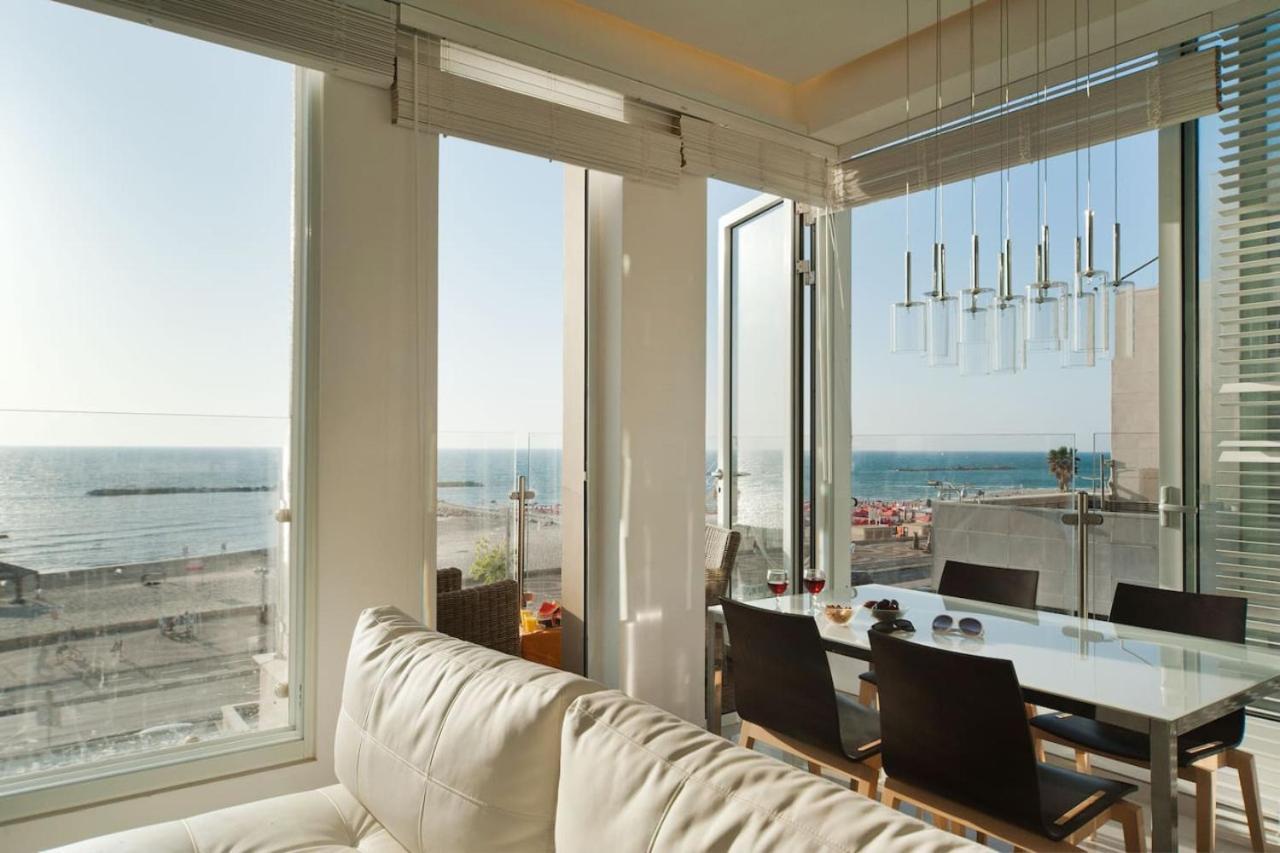 Beach And Sunset Panorama Apartment By Sea N' Rent Tel Awiw Zewnętrze zdjęcie